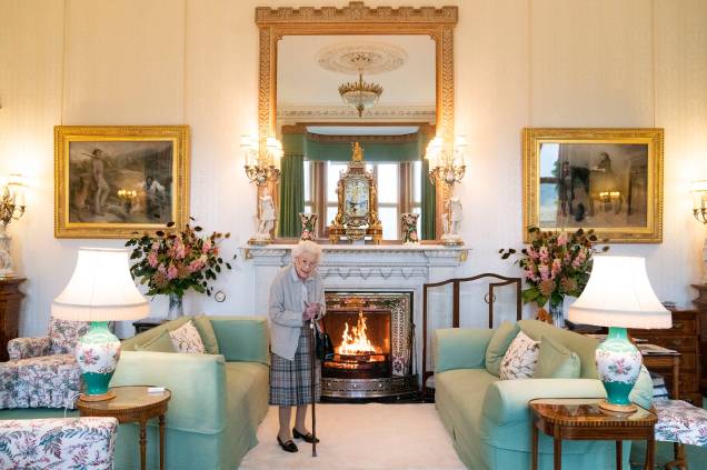 Rainha Elizabeth II em sua última aparição pública - Rainha Elizabeth II em sua última aparição pública -