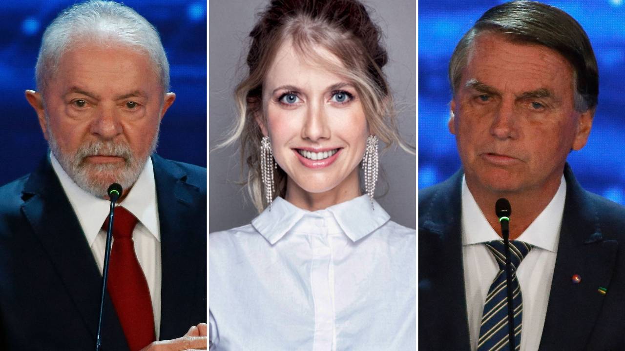 Lula, gabriela Prioli e Jair Bolsonaro -