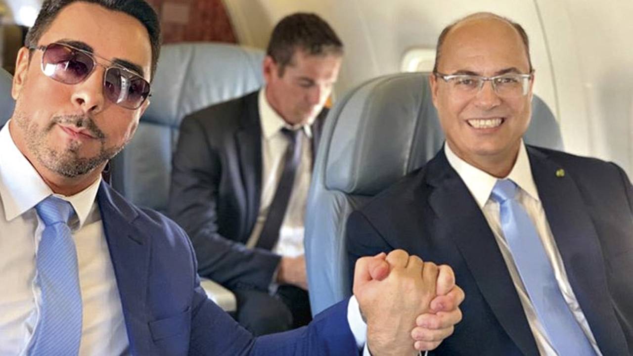 BONS COMPANHEIROS - Marcelo Bretas e Witzel, em 2018: a delação contra Paes ocorreu a dias da eleição -