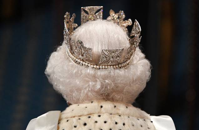 Rainha Elizabeth II durante cerimônia em Londres, em 2019 - Rainha Elizabeth II durante cerimônia em Londres, em 2019 -