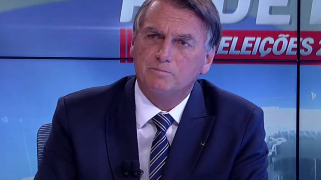 Jair Bolsonaro (PL) no RedeTV! News desta quarta-feira, 1º