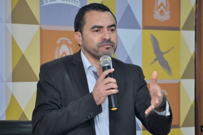 O governador do Tocantins, Wanderlei Barbosa (Republicanos)