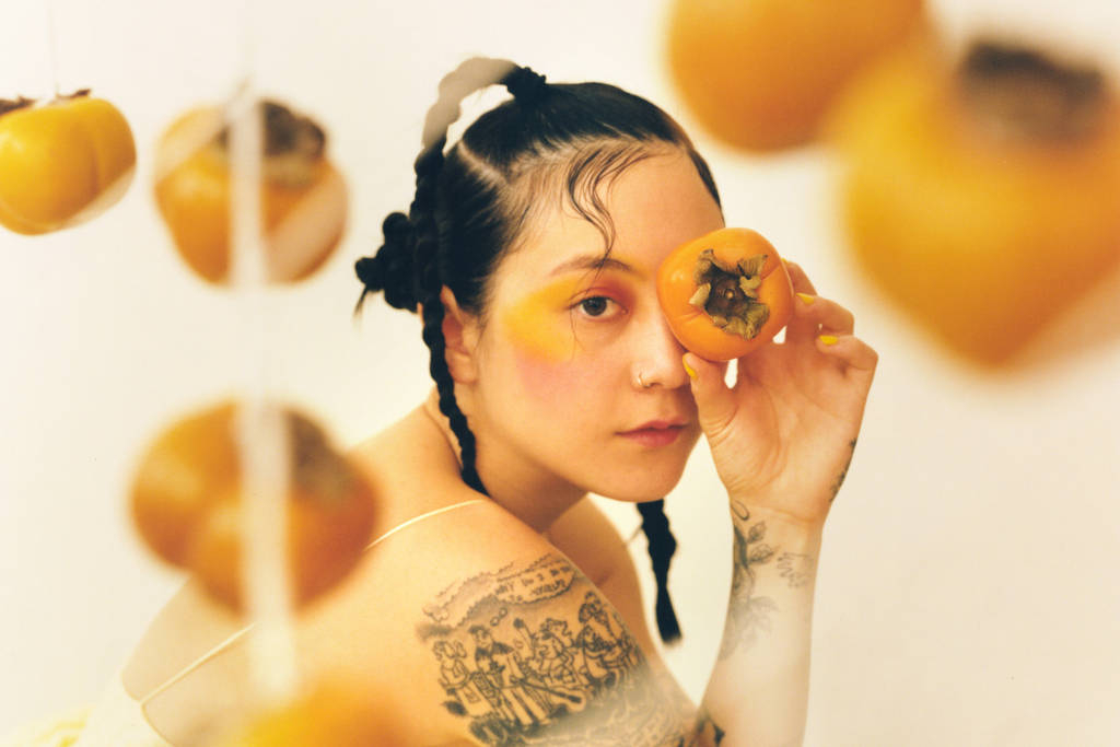 A cantora Michelle Zauner, da banda Japanese Breakfast -