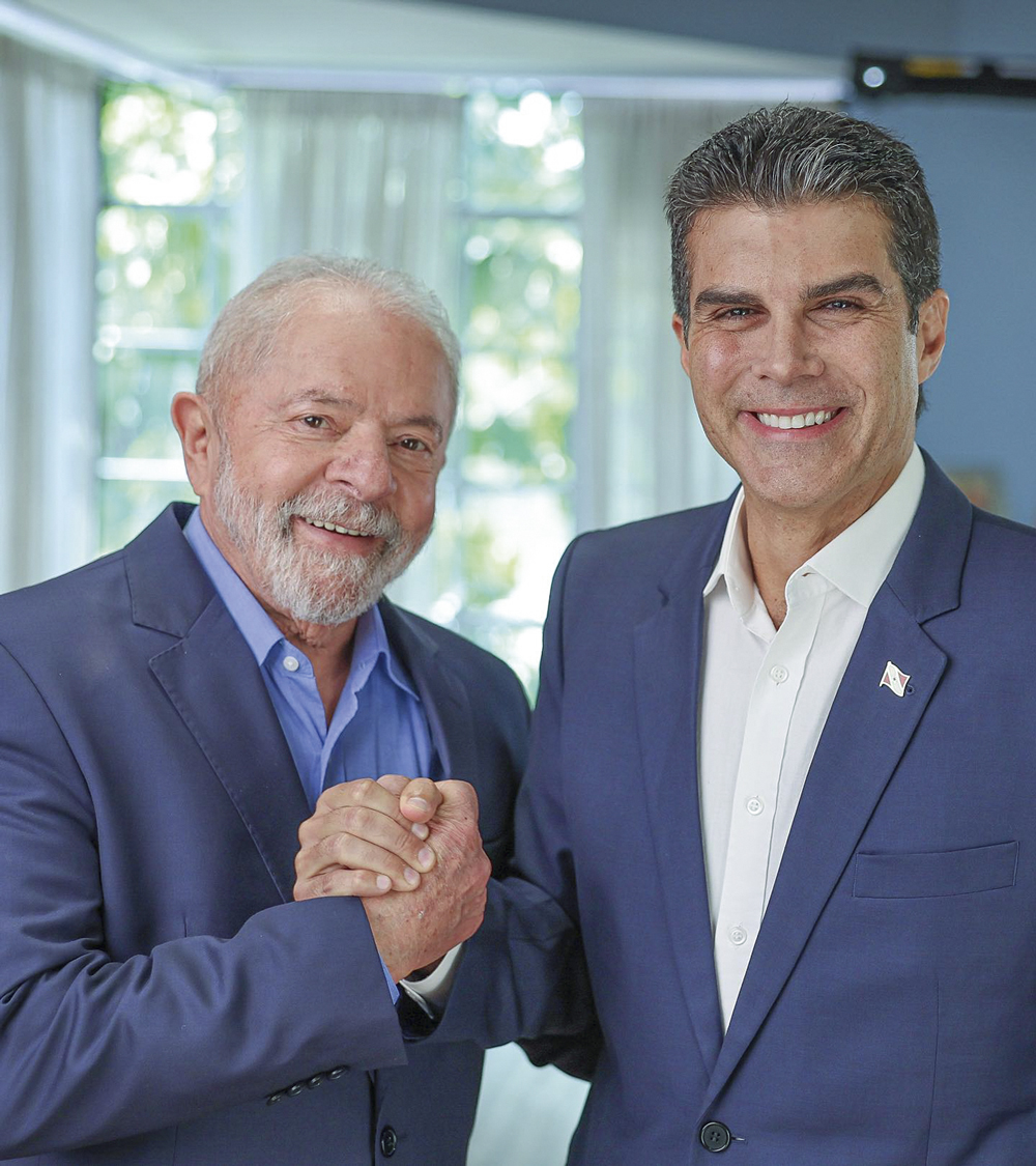 310445517_1139364186696441_1331423412535048807_n_1.jpg DOBRADINHA - Lula e Helder Barbalho: aliança com seis governadores eleitos -