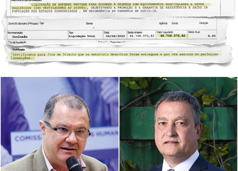 FRAUDE - Consórcio atestou entrega de equipamentos que sequer existiam