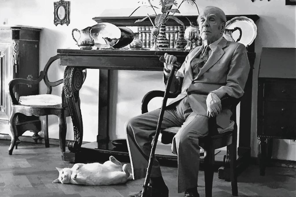 JOGE-LUIS-BORGES.jpg LITERATURA ANIMAL - Borges: o argentino escreveu poema para o pet favorito -