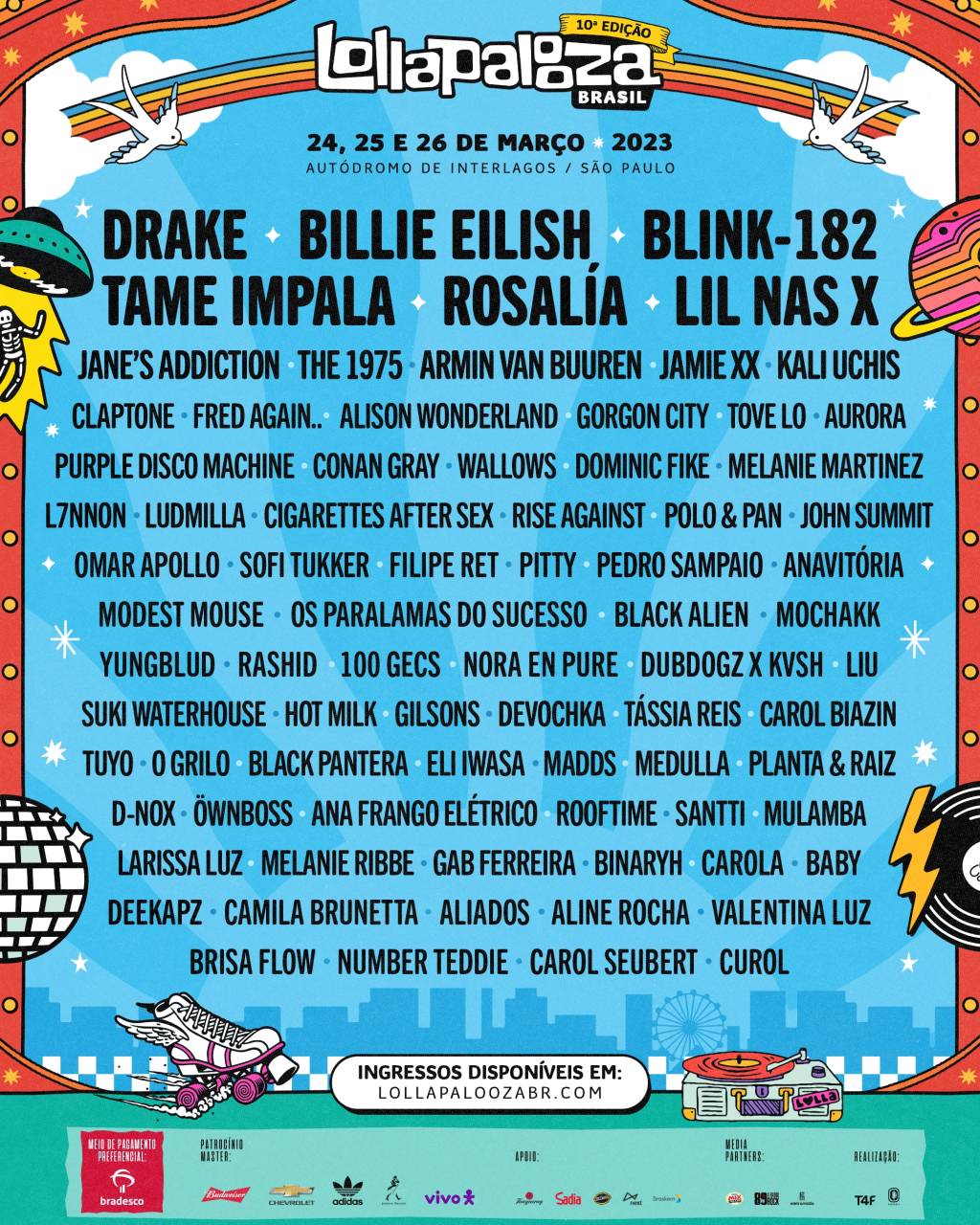 LOLLABR23-LINE-UP-FEED–1- Programação completa do Lollapalooza 2023