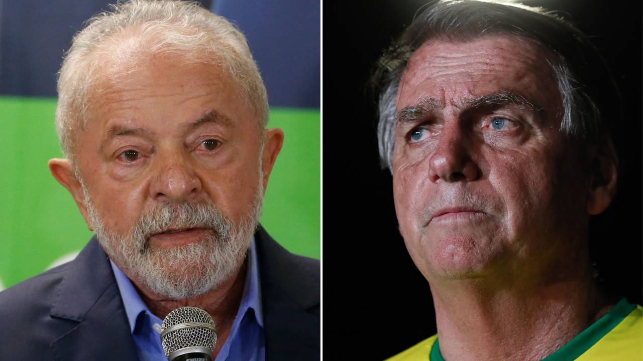 Lula e Jair Bolsonaro -