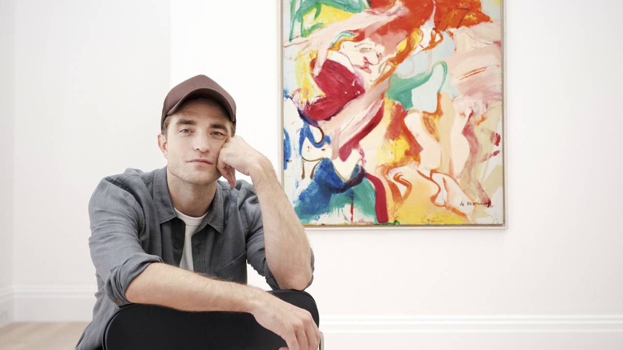 BOM GOSTO - Pattinson e o quadro de Willem de Kooning: “sensual e saboroso” -