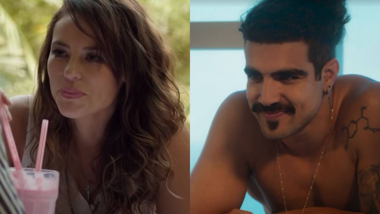 Paolla Oliveira na minissérie 'Felizes Para Sempre?' e Caio Castro na novela 'Todas as Flores'