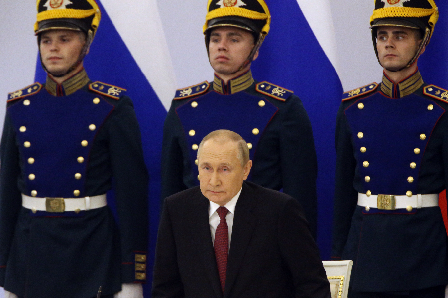Putin no Kremlin