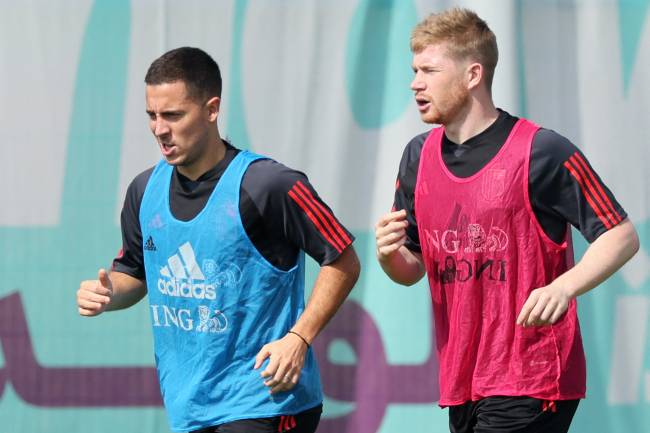 Hazard e De Bruyne Bélgica Hazard e De Bruyne, os pilares da talentosa geração belga -