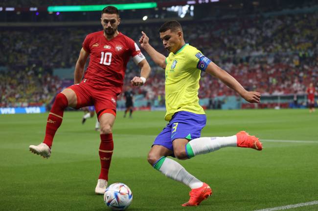FBL-WC-2022-MATCH16-BRA-SRB Sérvios sucumbiram para o Brasil na estreia -