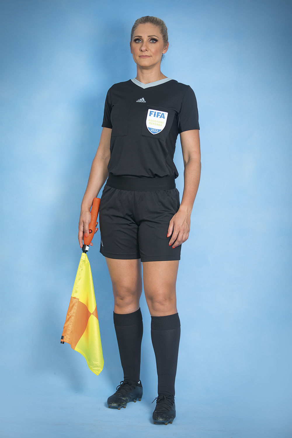 119A7307.jpg2 INEDITISMO - A catarinense de 38 anos: uma das seis árbitras e assistentes no Mundial -