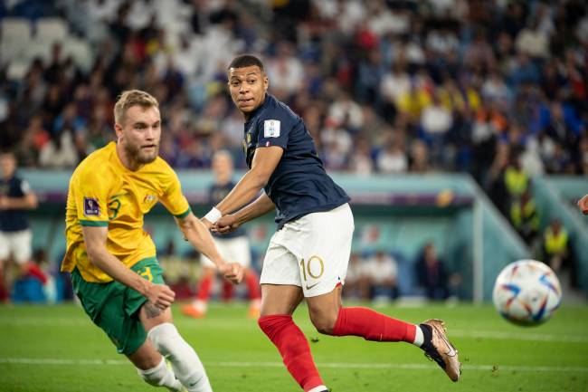 FRANÇA X AUSTRALIACOPA DO MUNDO DA FIFA, CATAR 202222/11/2022 Mbappé marcou o último gol da partida -