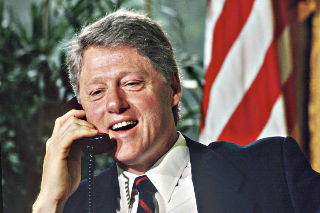 GettyImages-771084.jpg EXCEÇÃO - Bill Clinton: um dos raríssimos a cantar vitória nas midterms -