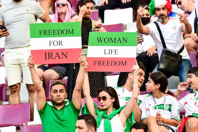 IRAN_SEQ_1 Liberdade para as mulheres: um grito comum de parte dos iranianos nos estádios do Catar
