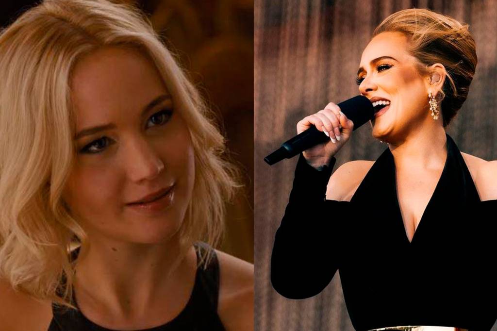 O conselho de Adele que Jennifer Lawrence se arrepende de não ter seguido