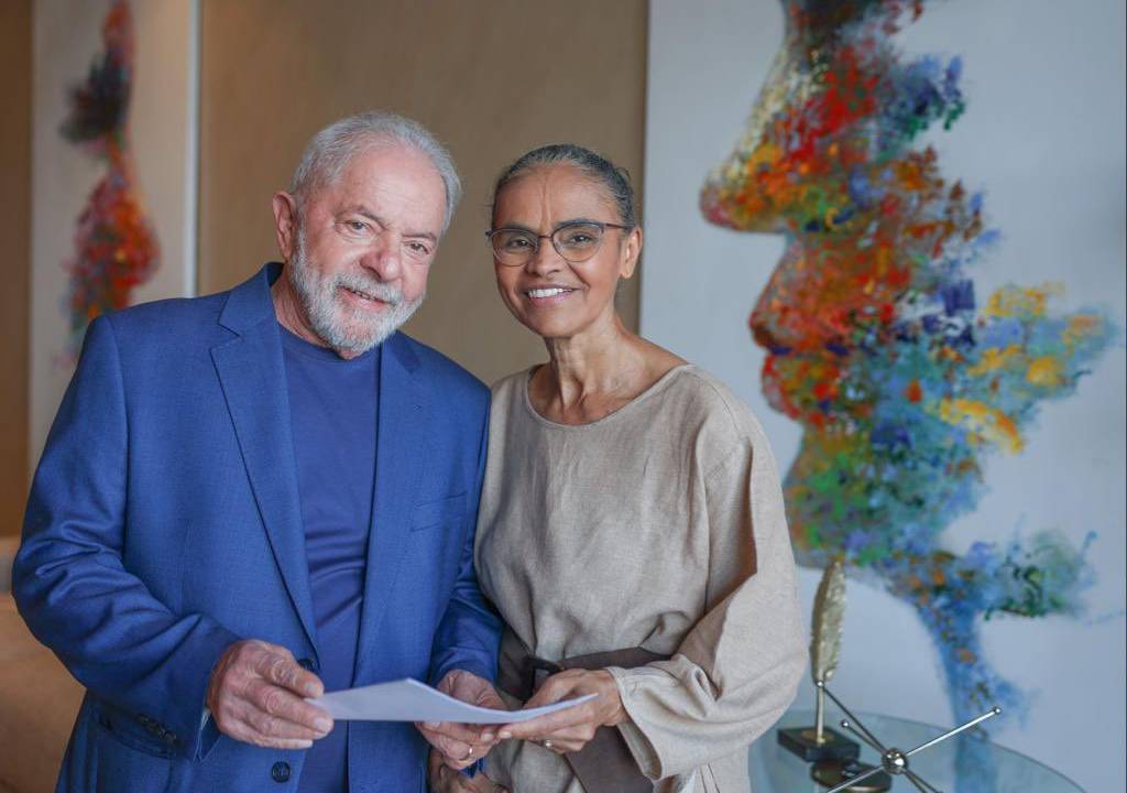 Lula e Marina COP27