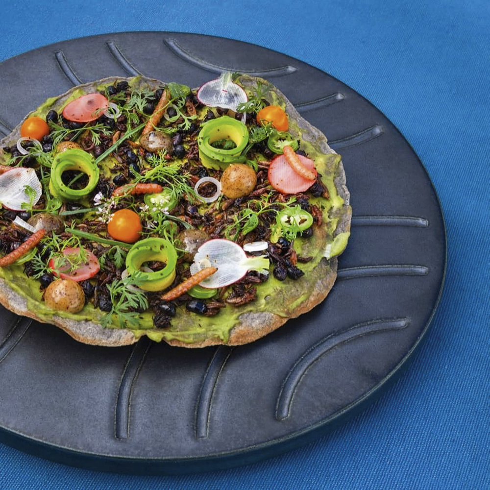 Tostada-de-insetos-no-Casa-Oaxaca,-restaurante-badalado-em-Oaxaca-2.jpg MIX DE ARTRÓPODES - Especialidade do mexicano Casa Oaxaca, do premiado chef Alejandro Ruiz: tostada de insectos, composta de gafanhotos, minhocas, avocado e rabanetes cultivados localmente MIX de artrópodes Especialidade do mexicano Casa Oaxaca, do premiado chef Alejandro Ruiz: tostada de insectos, composta de gafanhotos, minhocas, avocado e rabanetes cultivados localmente -