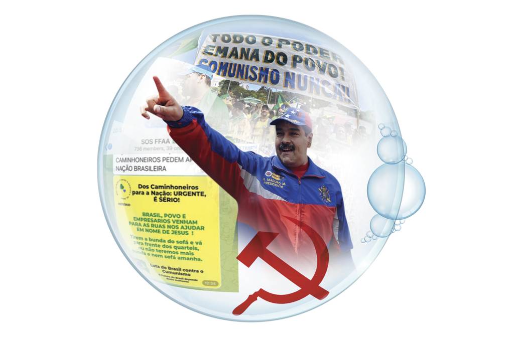 bola-4 AMEAÇA COMUNISTA - Há em andamento uma conspiração comunista que envolve o PT e governos de países da América Latina, como a Venezuela e a Nicarágua -