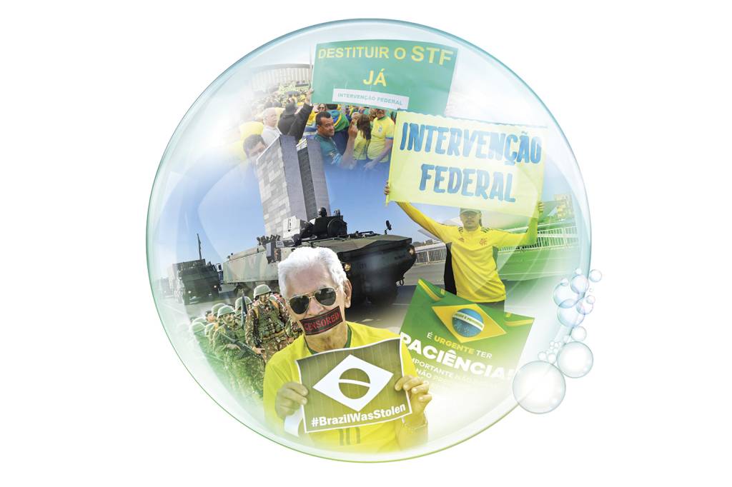 bolha-2 A INTERVENÇÃO MILITAR - O relatório das Forças Armadas seria a senha para o golpe -