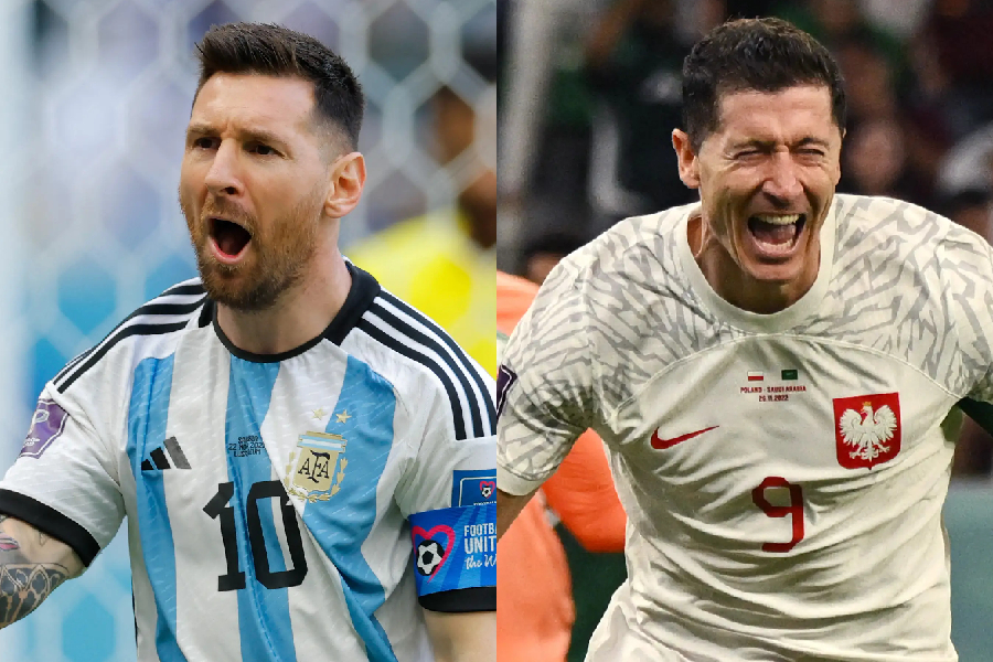Argentina x Polônia: rivalidade entre Messi e Lewandowski apimenta ‘final’