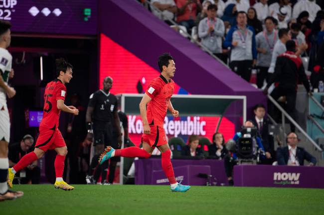 COREIA DO SUL X PORTUGALCOPA DO MUNDO FIFA, CATAR 202202/12/2022 Coréia do Sul reagiu após sair perdendo -