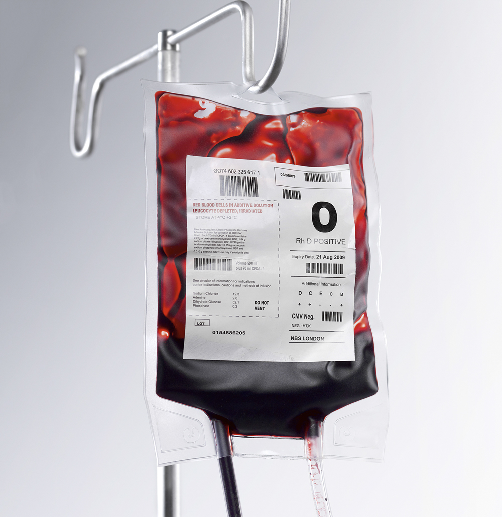 GettyImages-1078530120.jpg PRECIOSO - Bolsa em hospital: material ajuda a salvar vidas, mas é sempre escasso -