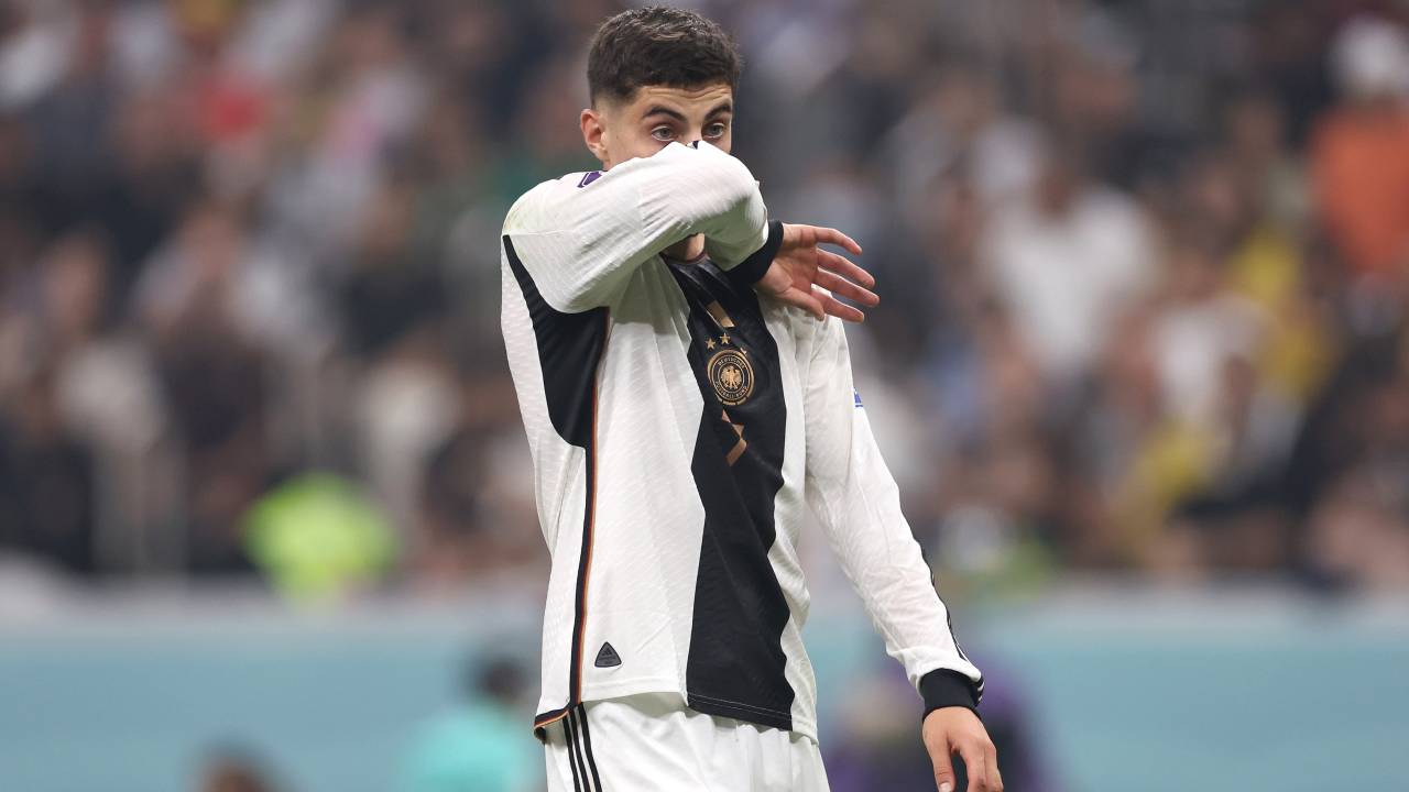 Havertz fez dois, mas lamentou a eliminação do país -