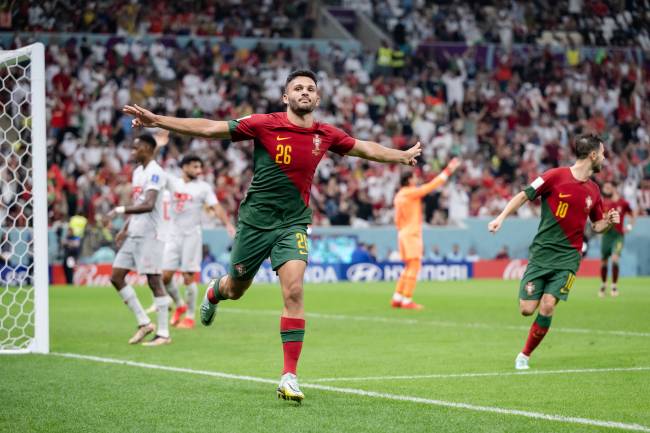 Gonçalo Ramos Gonçalo Ramos conduziu a goleada portuguesa no Lusail -