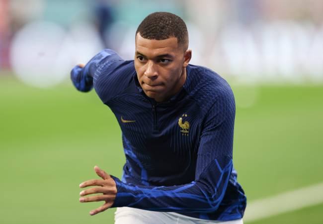 Kylian Mbappé é atração da França diante da Inglaterra