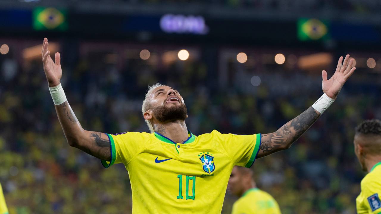 Neymar: gol pelo terceiro Mundial consecutivo -