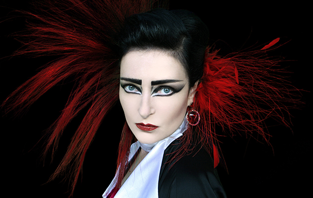 A cantora Siouxsie Sioux