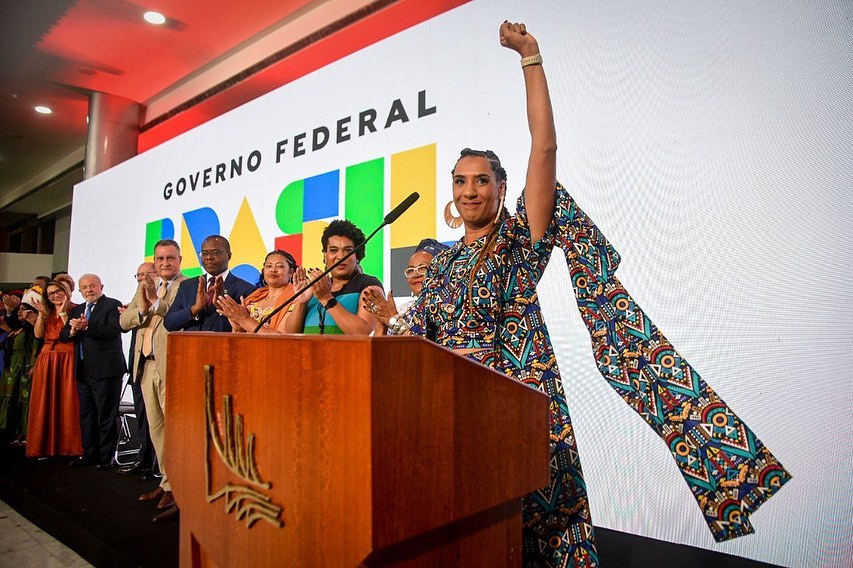 Cerimônia de posse de Anielle Franco, ministra da Igualdade Racial -