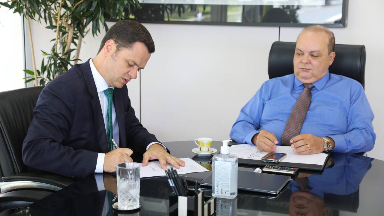 Anderson Torres e Ibaneis Rocha -
