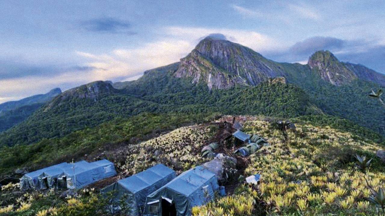 SELVA - O local da pesquisa, a 1 900 metros de altitude: difícil acesso até para os indígenas -