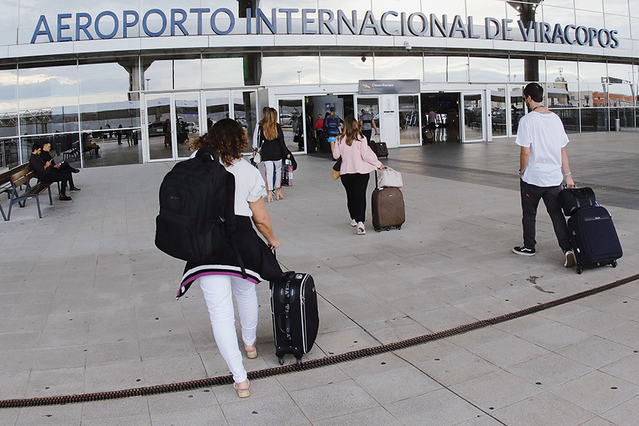 GREVE AEROPORTUARIOS-SP VIRACOPOS - O aeroporto localizado em Campinas (SP) já havia aparecido no ranking anterior, feito em 2019. É administrado por um consórcio formado por três empresas — TPI, UTC e Egis Airport Operation — desde 2012 -