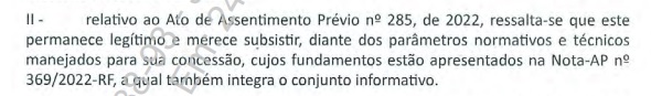 Manifestação GSI