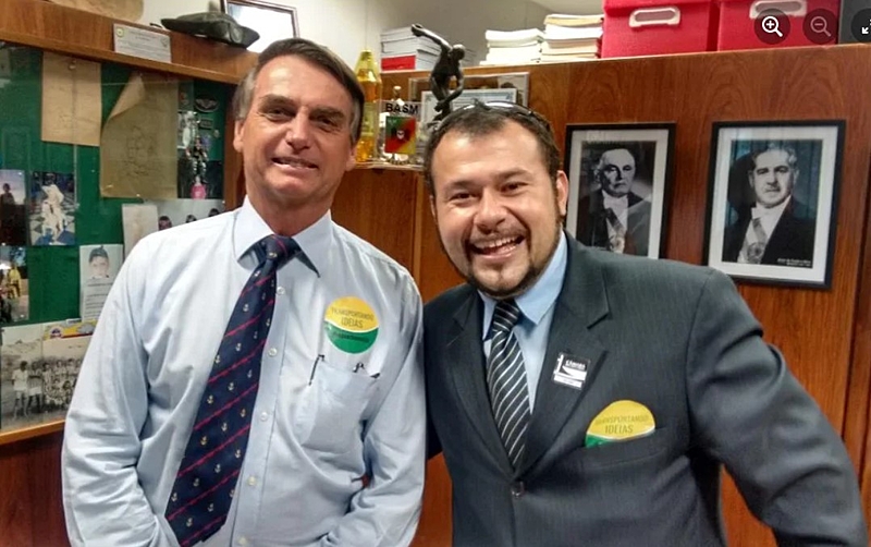 ALIADOS - Ramiro dos Caminhoneiros era filiado ao PL e disputou as eleições de 2022 pelo mesmo partido de Bolsonaro