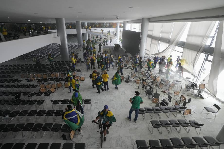 Invasão ao Congresso Nacional, STF e Palácio do Planalto, em Brasília -