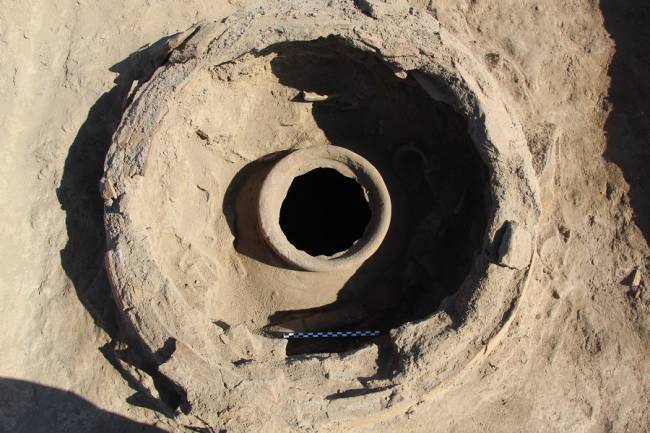 frigorifero_2_sito_unipi Tell al-Hiba, no Iraque: a geladeira -- ou zaar, em árabe -- que abastecia a taverna da antiga cidade-estado de Lagash, na Mesopotâmia