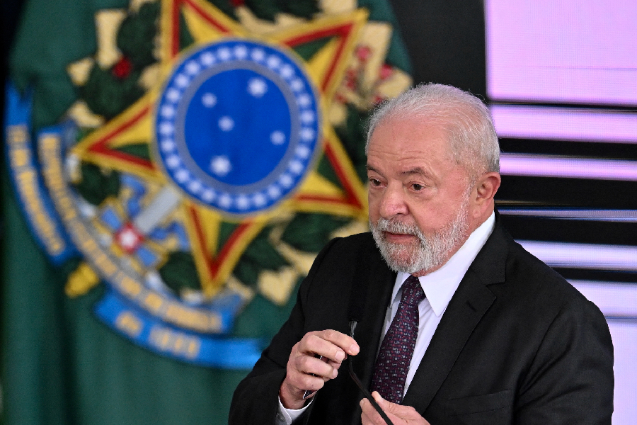 O presidente Luiz Inácio Lula da Silva