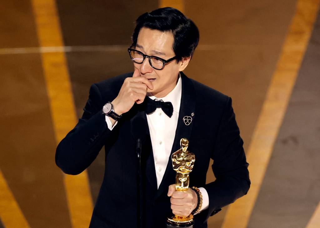 95th Annual Academy Awards – Show HOLLYWOOD, CALIFORNIA - MARCH 12: Ke Huy Quan accepts the Best Supporting Actor award