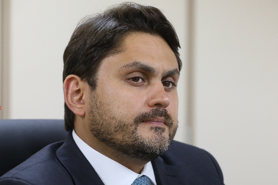 O ministro das Comunicações, Juscelino Filho