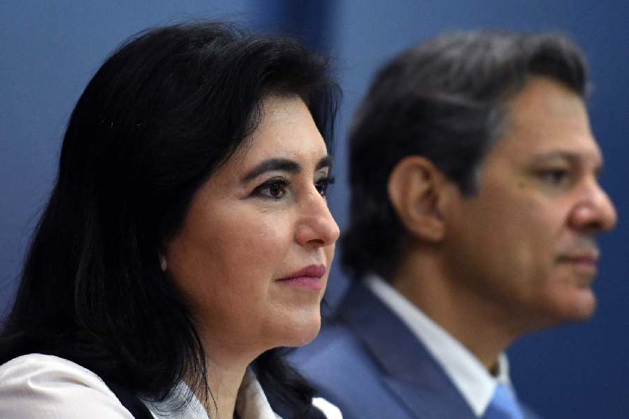 A ministra do Planejamento, Simone Tebet, e o ministro da Fazenda, Fernando Haddad