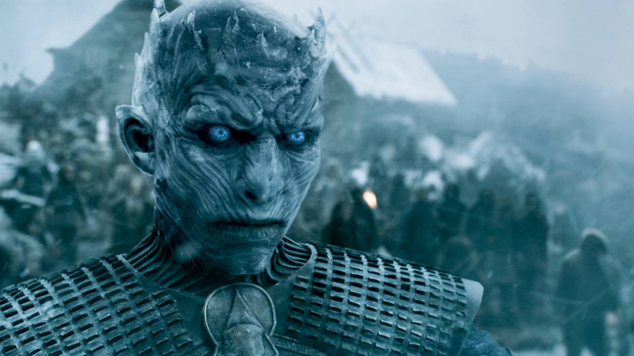 REI DA NOITE - O vilão de Game of Thrones: horas e horas de maquiagem