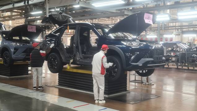 POTÊNCIA - Fábrica de veículos elétricos e híbridos da GWM, em Baoding: China atingiu fronteira tecnologia dez anos antes do previsto POTÊNCIA - Fábrica de veículos elétricos e híbridos da GWM, em Baoding: China atingiu fronteira tecnologia dez anos antes do previsto