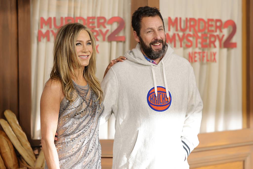 O look desleixado de Adam Sandler que irritou Jennifer Aniston