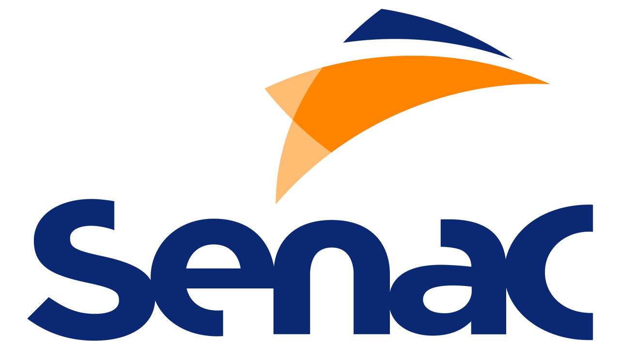 Logomarca do Senac, o Serviço Nacional de Aprendizagem Comercial